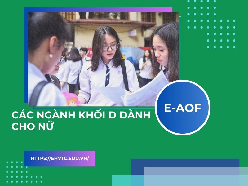 các ngành khối d dành cho nữ