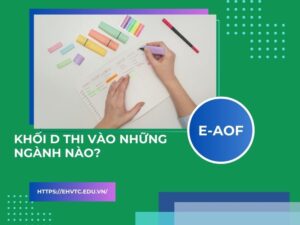 Khối D thi vào những ngành nào